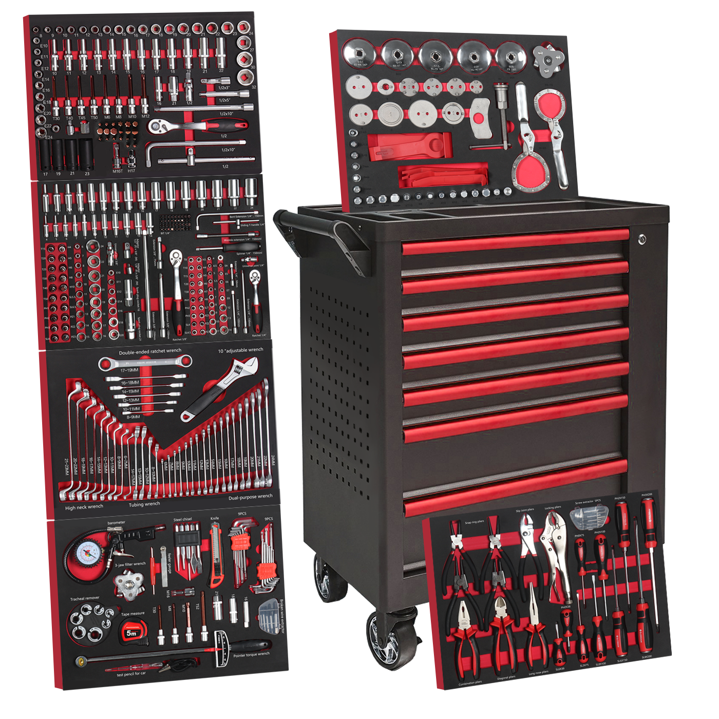 Workshop Tools Sale - Hot Sale Factory 7 Drawers Garage