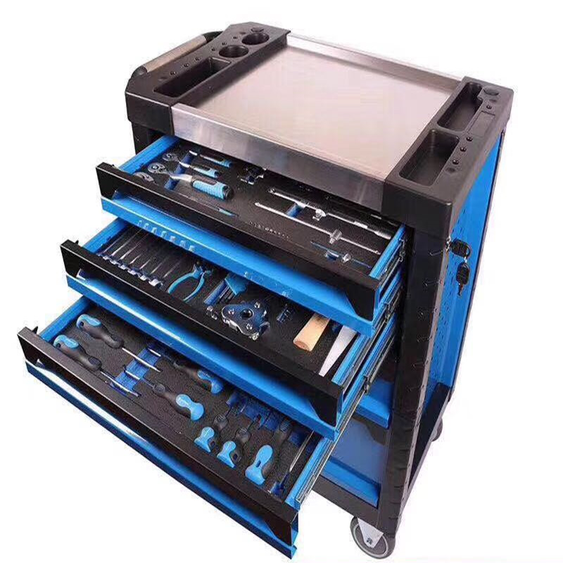 Workshop Tools Trolley - 7 Drawers Workshop Metal Steel Tool