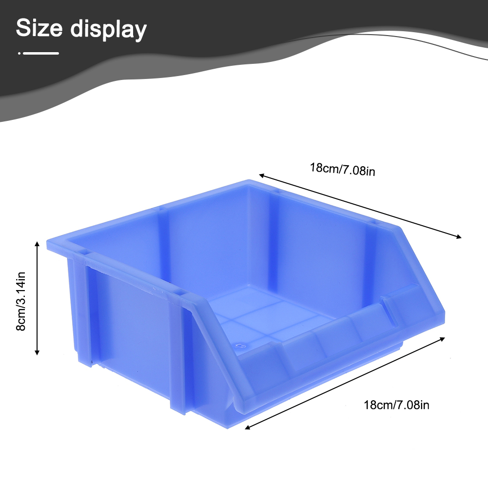 Workshop Tools Classification - Stackable Plastic Hardware Parts Storage Boxes
