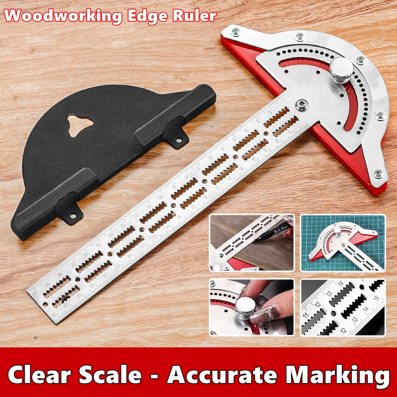 Workshop Measuring Tools - 0-180 Degree Angle Gauge Woodworkers Edge