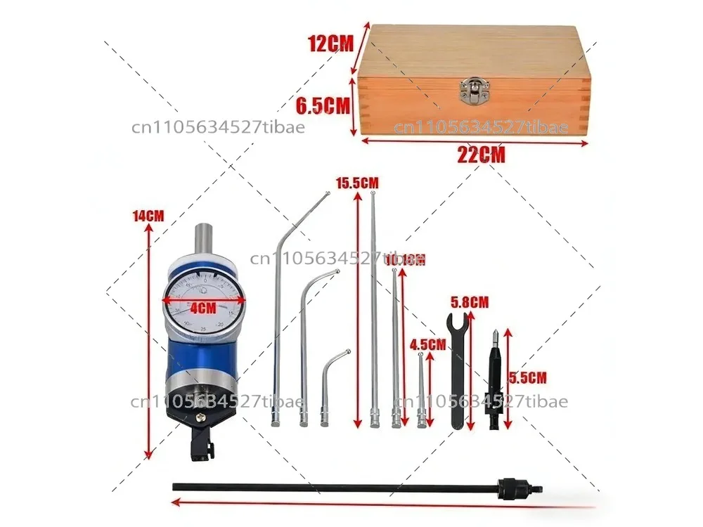 Workshop Tools Engineering - Blue Industrial-Grade Centering Lever Gauge Precision