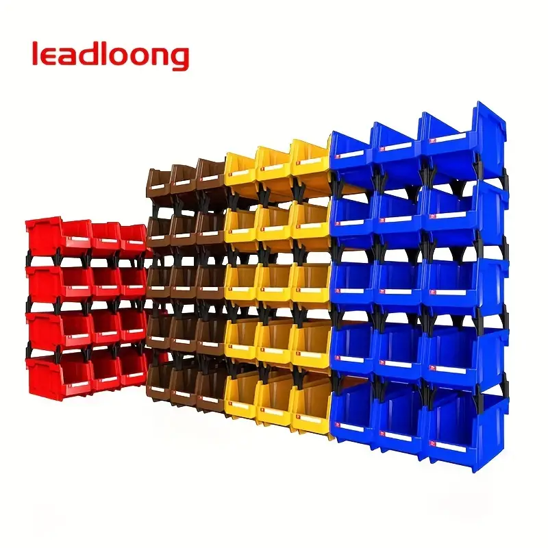 Workshop Tools Classification - 12pcs Stackable Tool Storage Bin, Screw