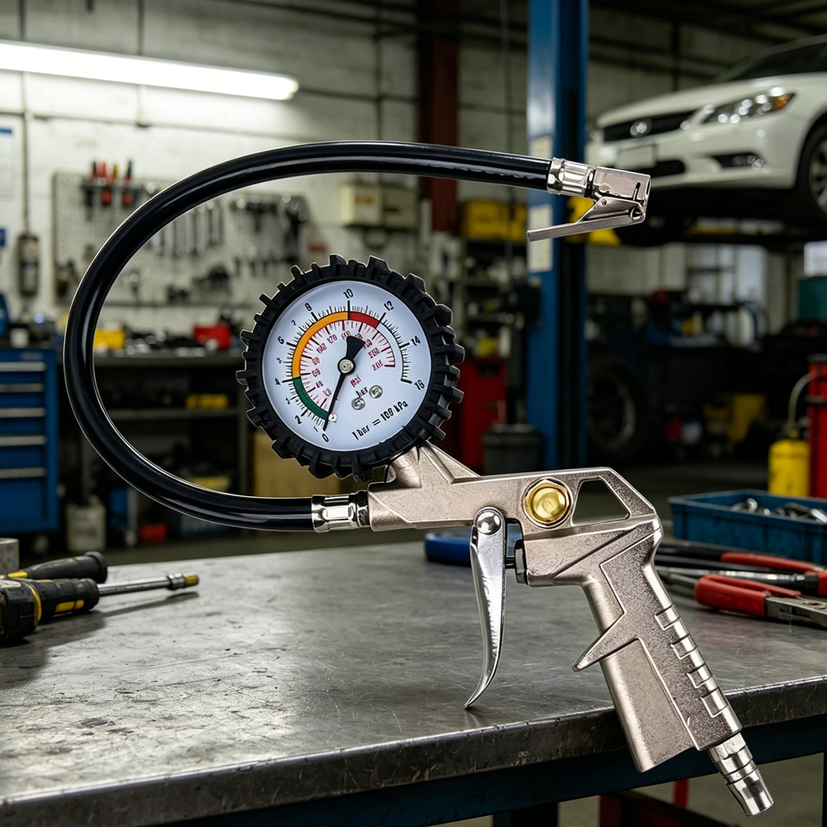 Workshop Tools Automotive - Tire Pressure Car Gun Tyre Monitor