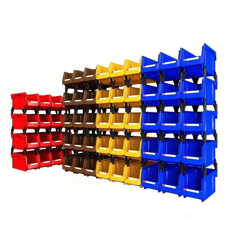 Workshop Tools Classification - 12pcs Stackable Tool Storage Bin, Screw