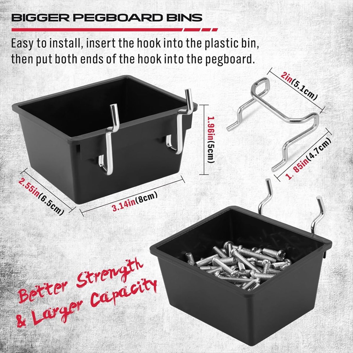 Workshop Tools Sale - SALE AA63 121Pcs Pegboard Hooks Assortment