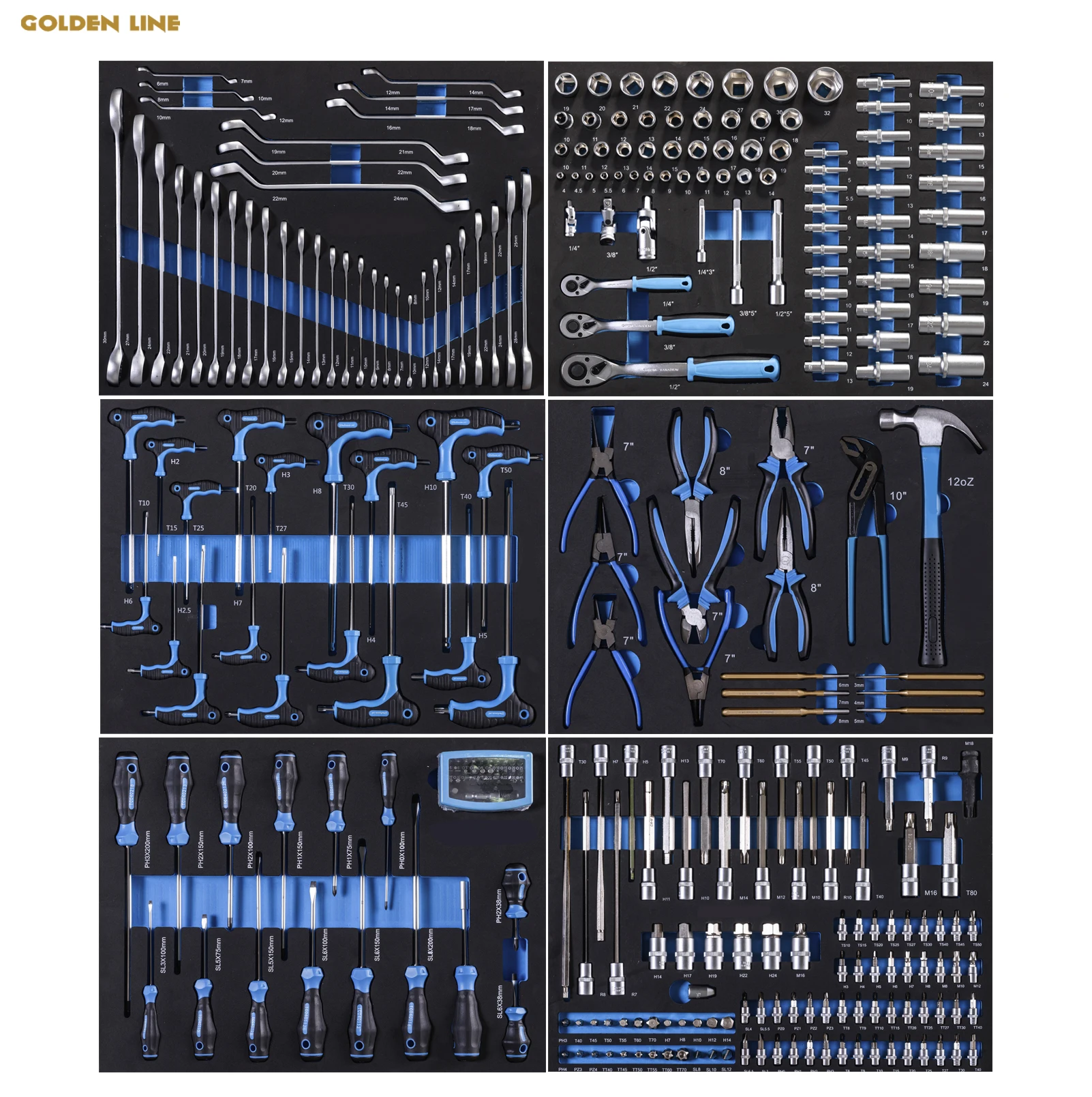 Workshop Tools In Ship - Professional 310pcs CRV Metal Auto Repair