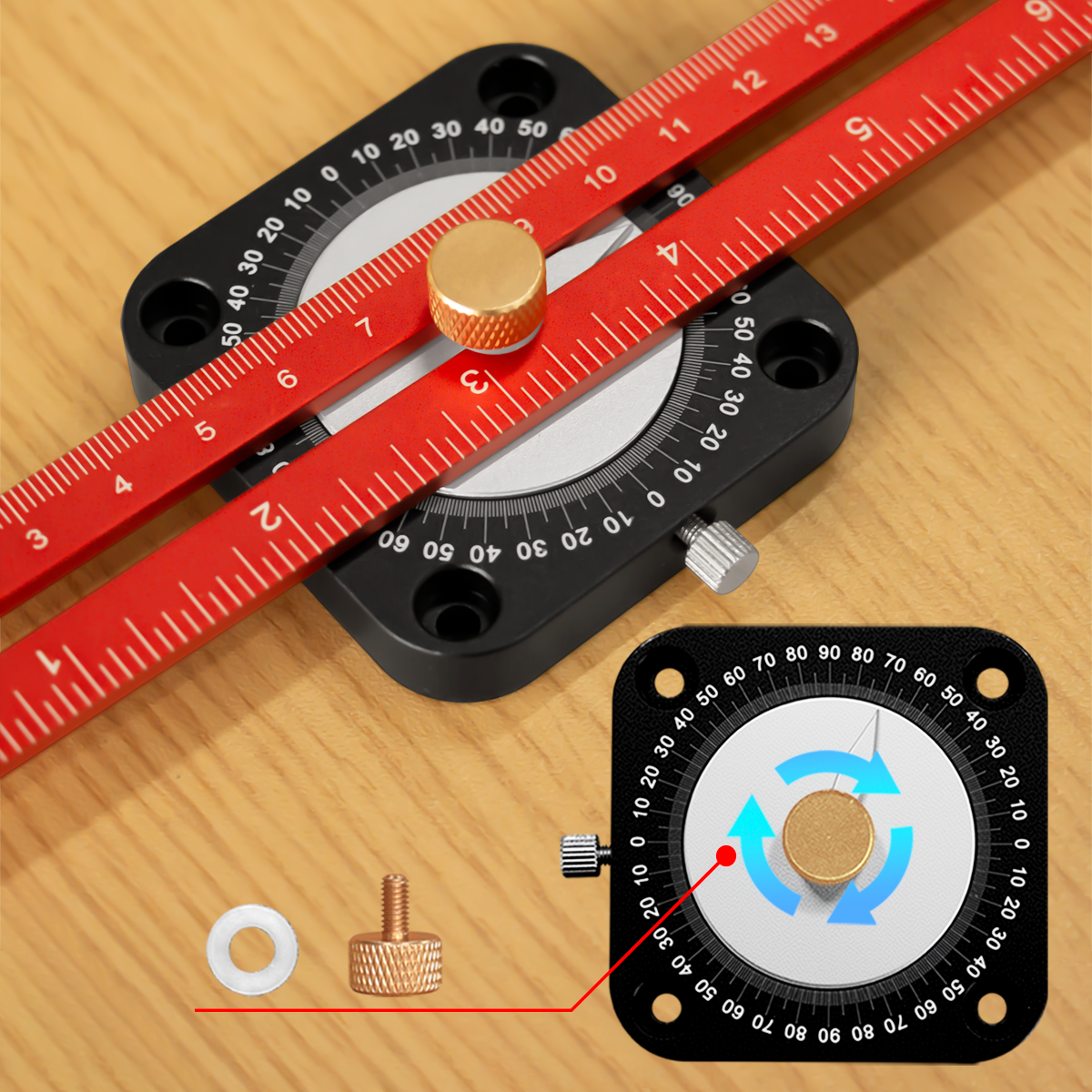 New Woodworking Scriber 360° P - Workshop Measuring Tools ulasan dan harga
