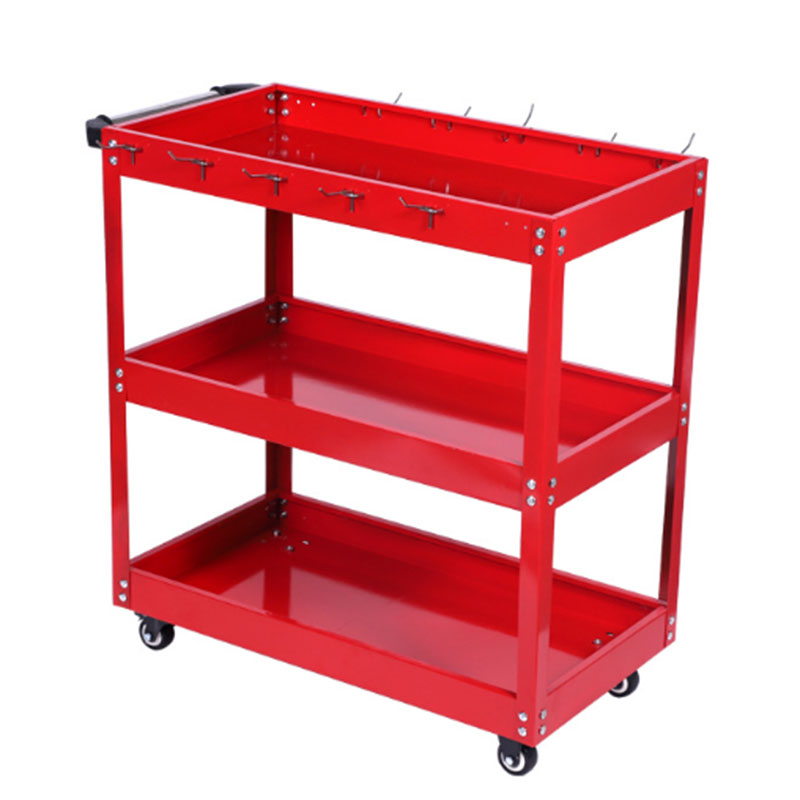 3 Tier Rolling Tool Cart Heavy - Workshop Tools Trolley ulasan dan harga