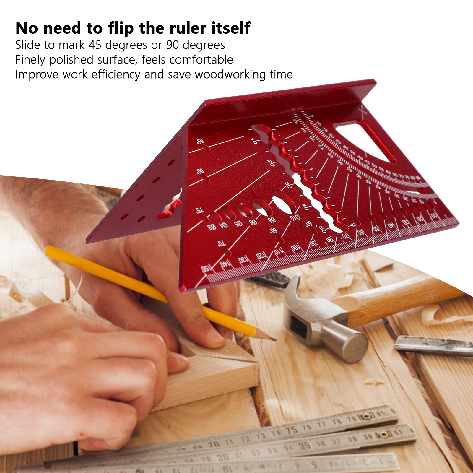 Woodworking Square Size Measur - Workshop Measuring Tools ulasan dan harga