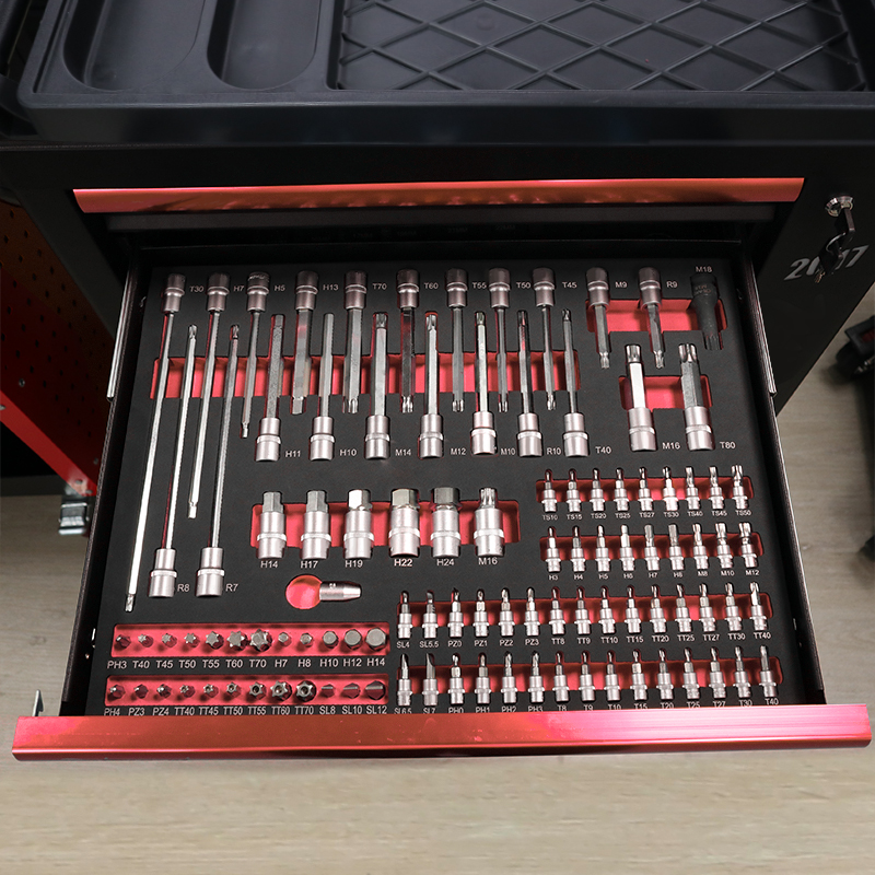 7 Drawer Tool Trolley With 273 - Workshop Tools Trolley ulasan dan harga