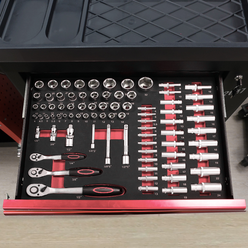 7 Drawer Tool Trolley With 273 - Workshop Tools Trolley ulasan dan harga