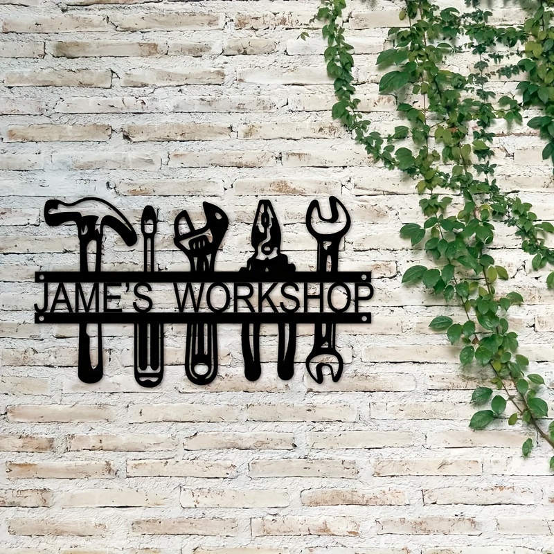 Customized Name Industrial Sty - Workshop Tools And Names ulasan dan harga
