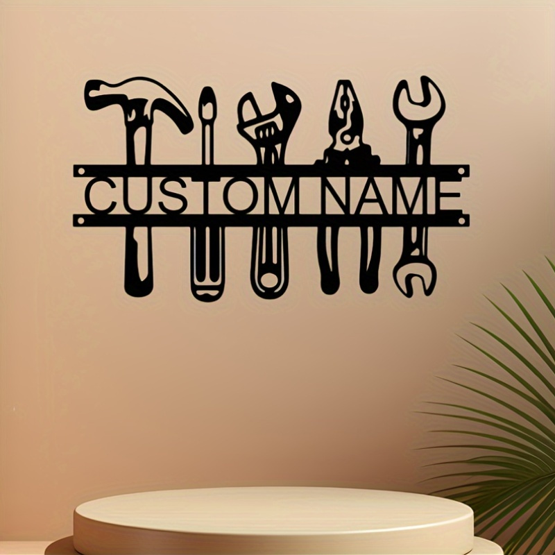 Customized Name Industrial Sty - Workshop Tools And Names ulasan dan harga