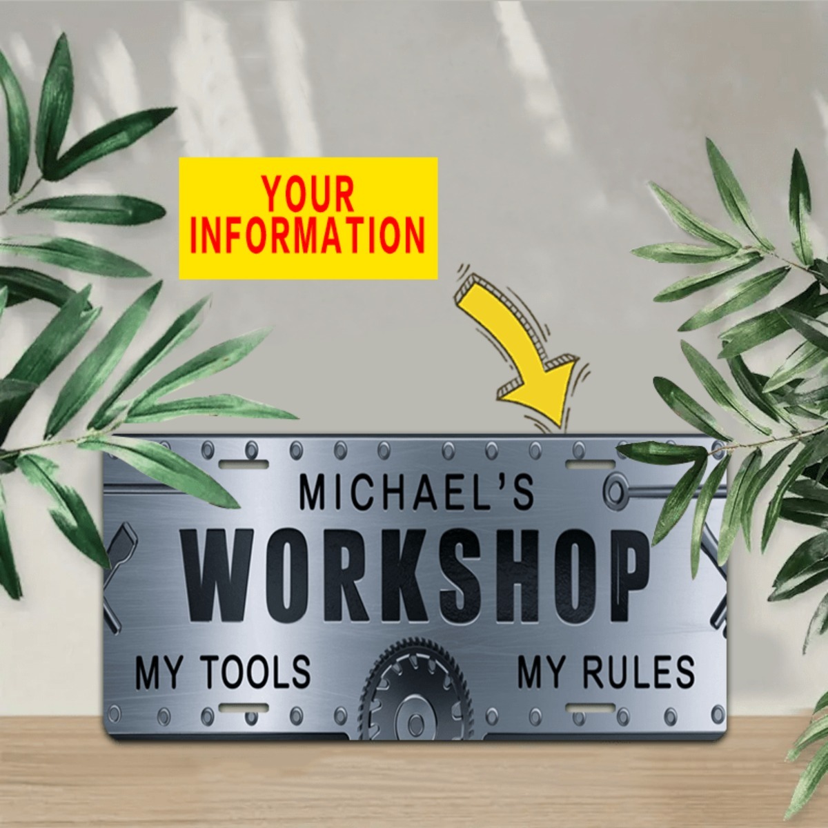 Personalized Name Workshop Alu - Workshop Tools And Names ulasan dan harga