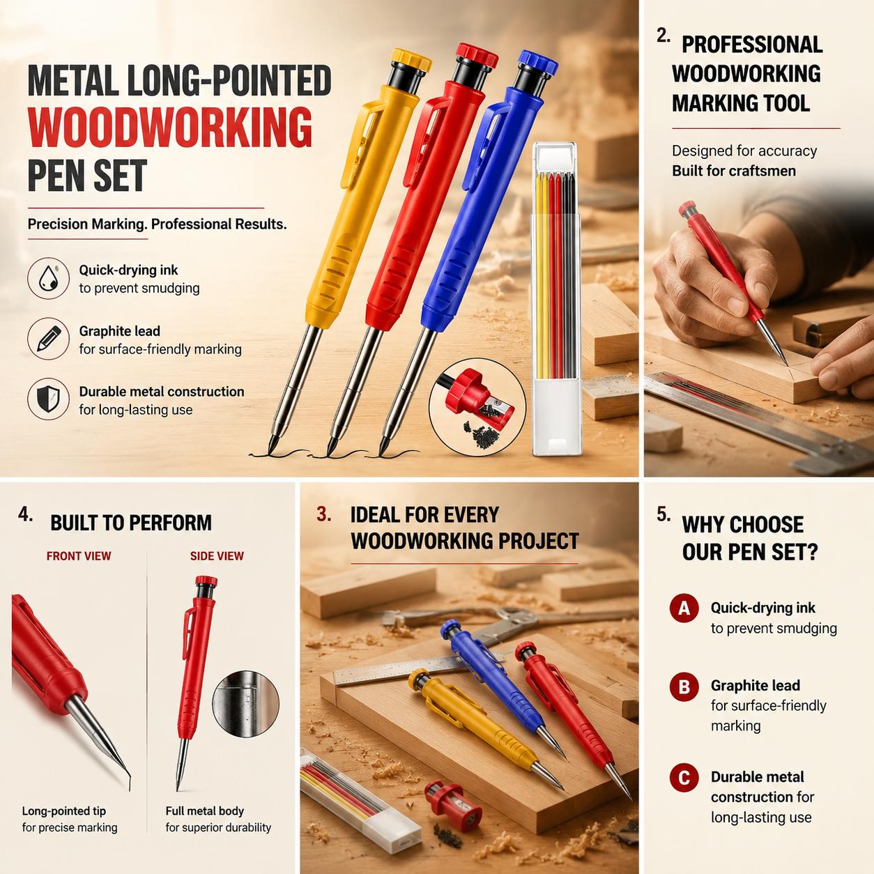 Professional Metal Long Tip Wo - Workshop Tools Engineering ulasan dan harga