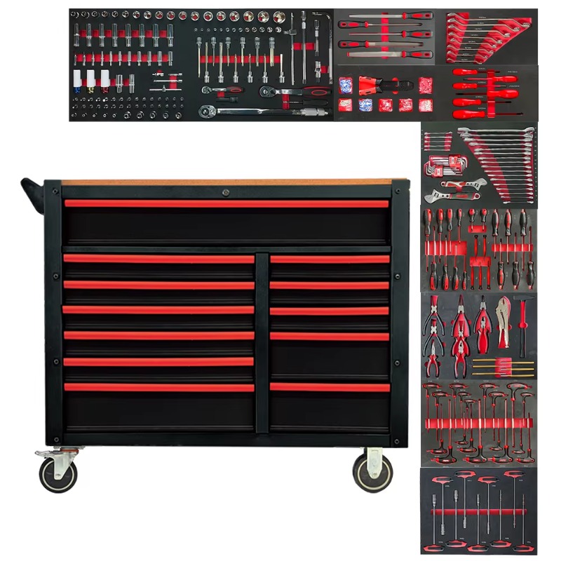 12 Drawers 471pcs Tool Kit Aut - Workshop Tools Trolley ulasan dan harga