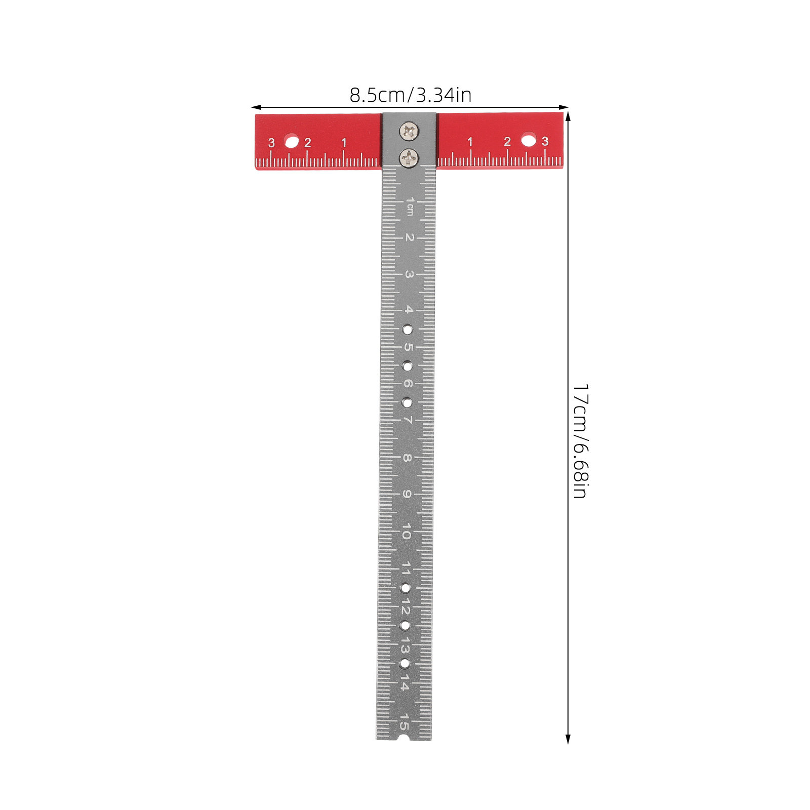 T Ruler Aluminum Alloy Precise - Workshop Measuring Tools ulasan dan harga