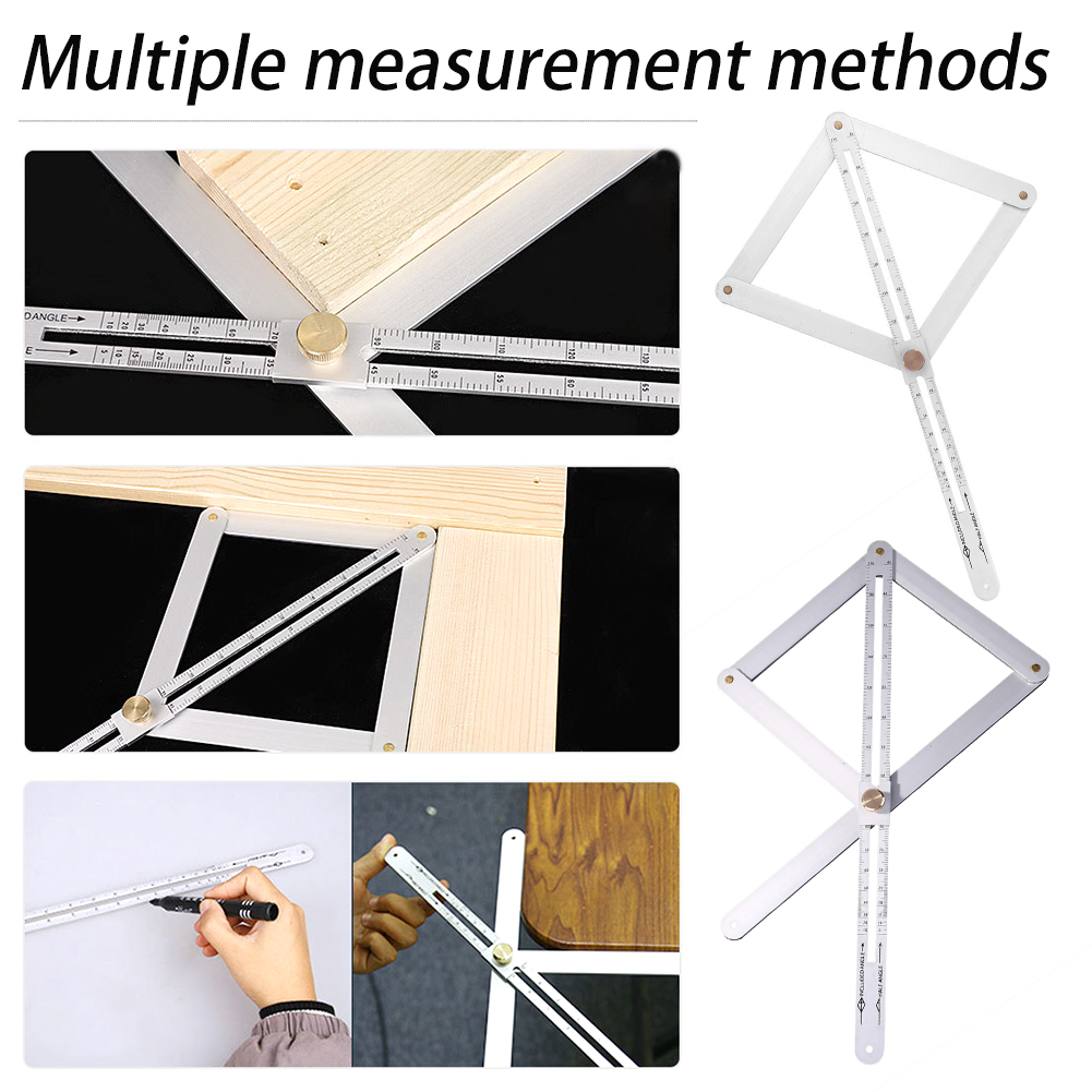 Aluminum Alloy Angle Protracto - Workshop Measuring Tools ulasan dan harga