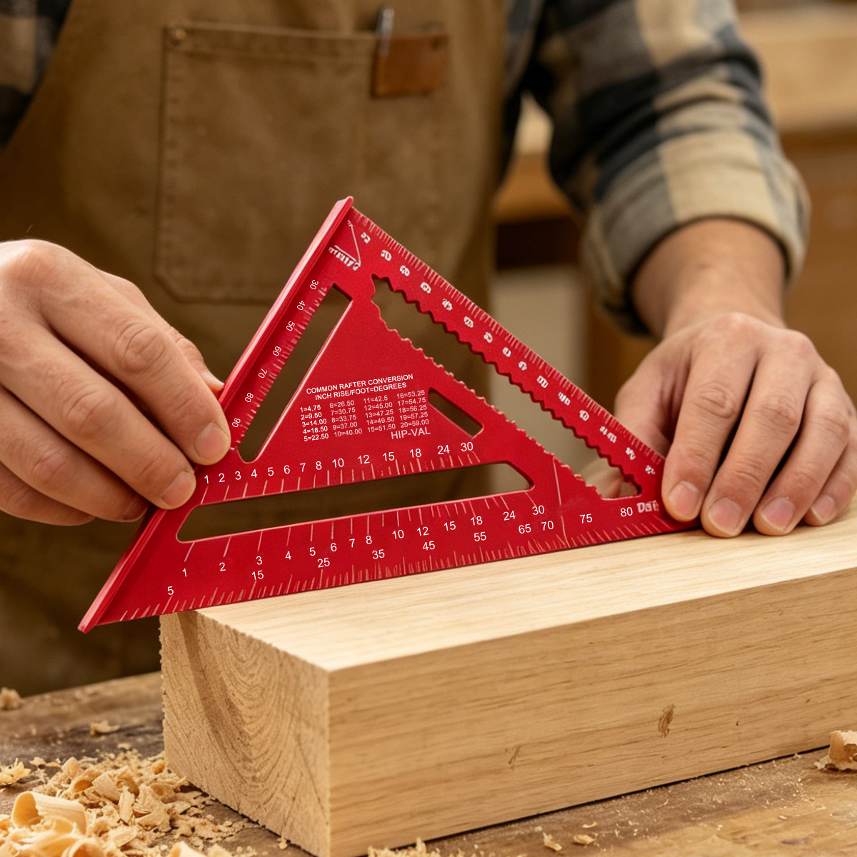 Aluminum Alloy Speed Square Hi - Workshop Measuring Tools ulasan dan harga