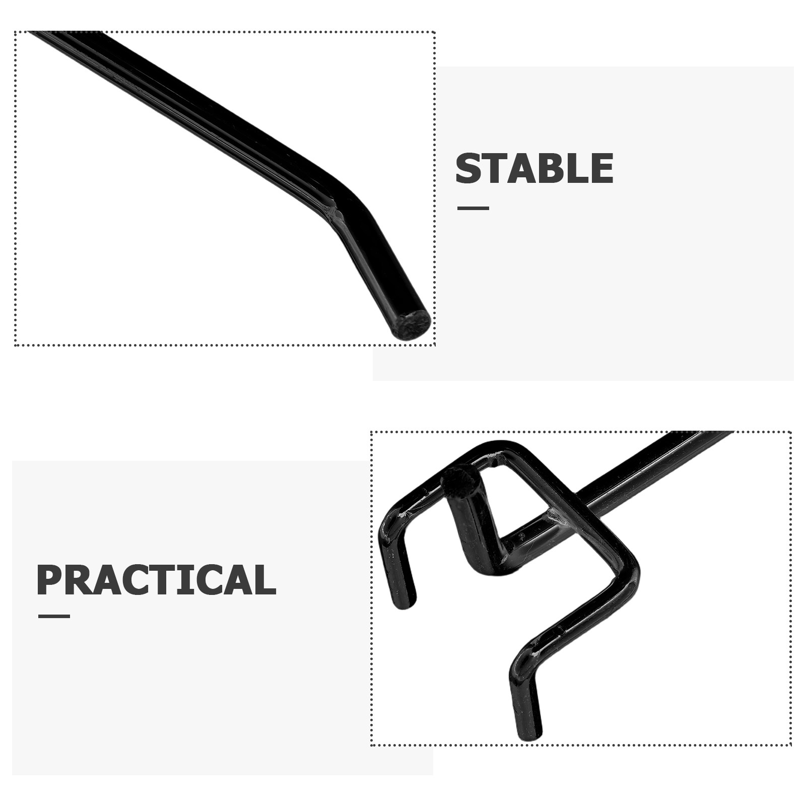 30Pcs Metal Pegboard Hooks Hea - Workshop Tools Store ulasan dan harga