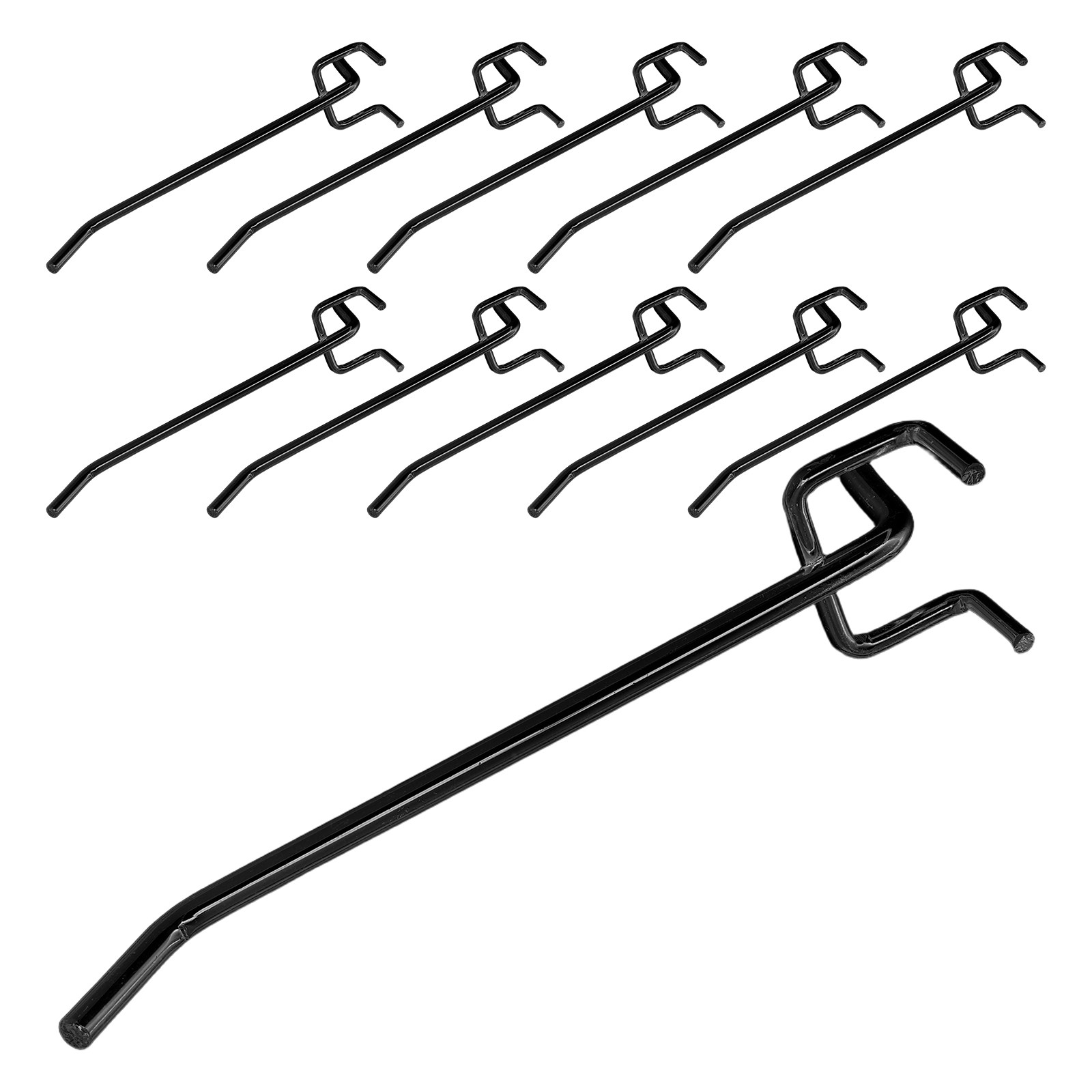30Pcs Metal Pegboard Hooks Hea - Workshop Tools Store ulasan dan harga