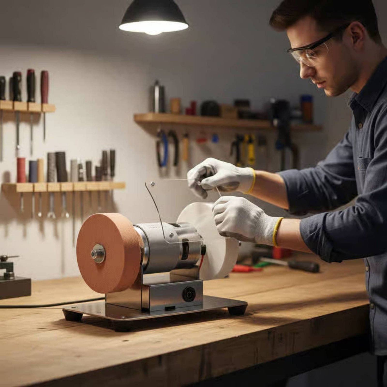 Mini Bench Grinder Multifuncti - Workshop Tools And Equipment ulasan dan harga