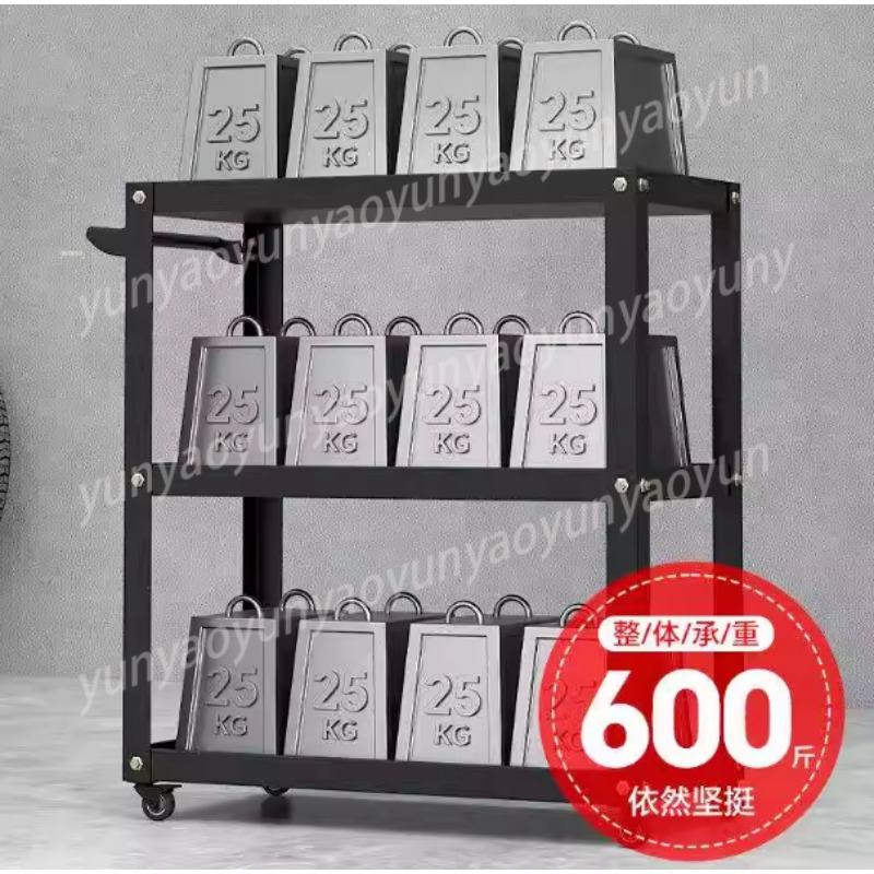 Heavy Duty 3 Tier Rolling Cart - Workshop Tools Trolley ulasan dan harga