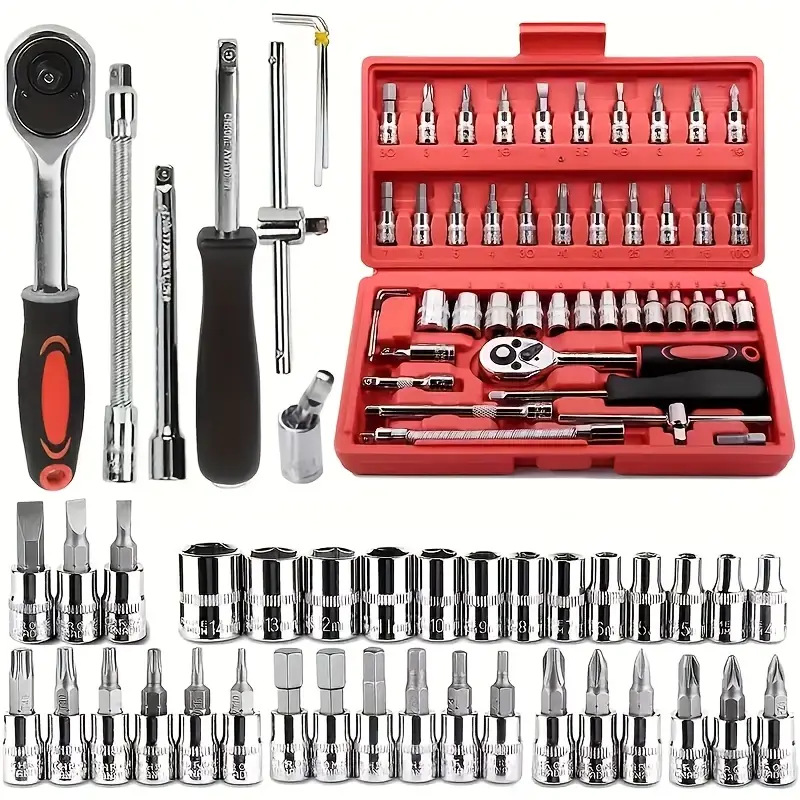 46Pc Auto Maintenance Vehicle- - Workshop Tools Sale ulasan dan harga