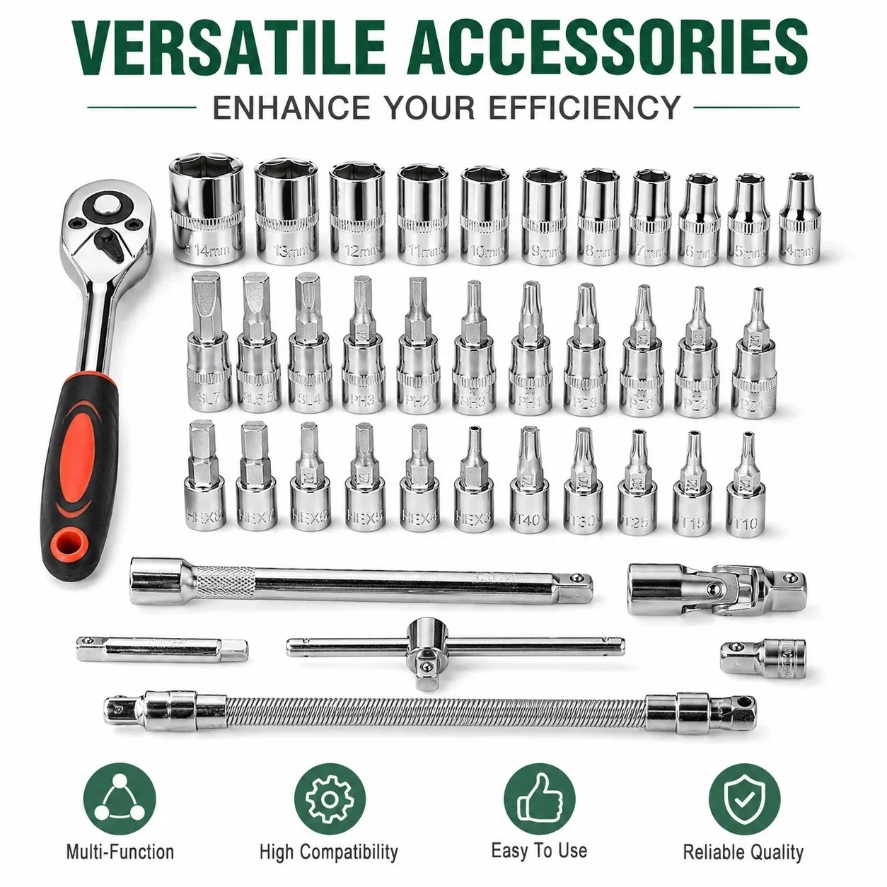 46Pc Auto Maintenance Vehicle- - Workshop Tools Sale ulasan dan harga