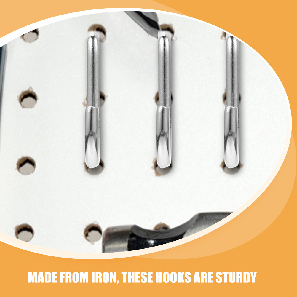 24Pcs Strong Metal Pegboard Ho - Workshop Tools Store ulasan dan harga