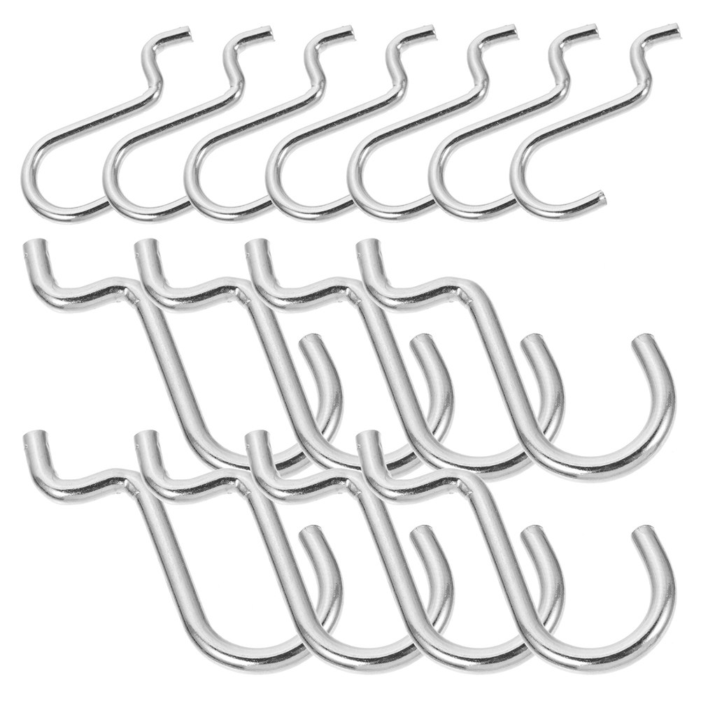 24Pcs Strong Metal Pegboard Ho - Workshop Tools Store ulasan dan harga