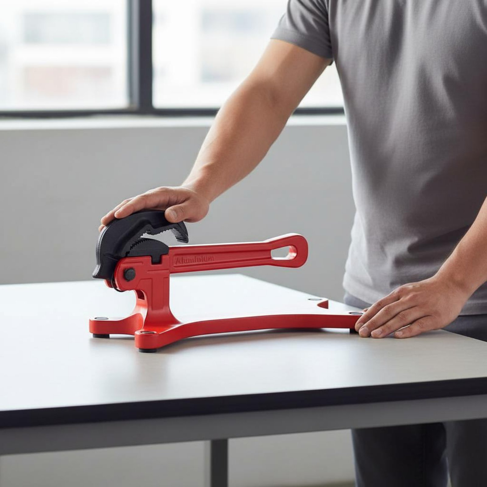 Self-Locking Pipe Wrench Porta - Tools In Workshop ulasan dan harga