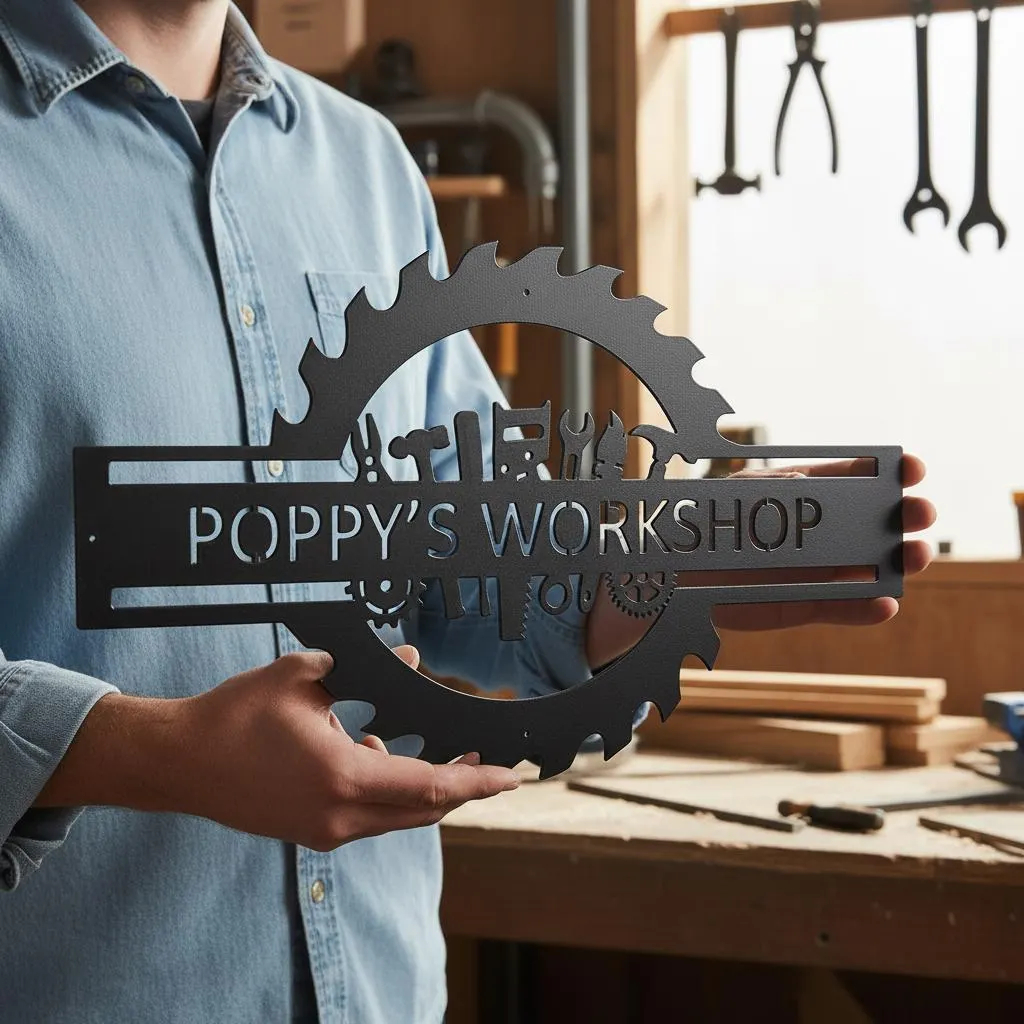 Custom Garage Name Sign,Worksh - Workshop Tools And Names ulasan dan harga