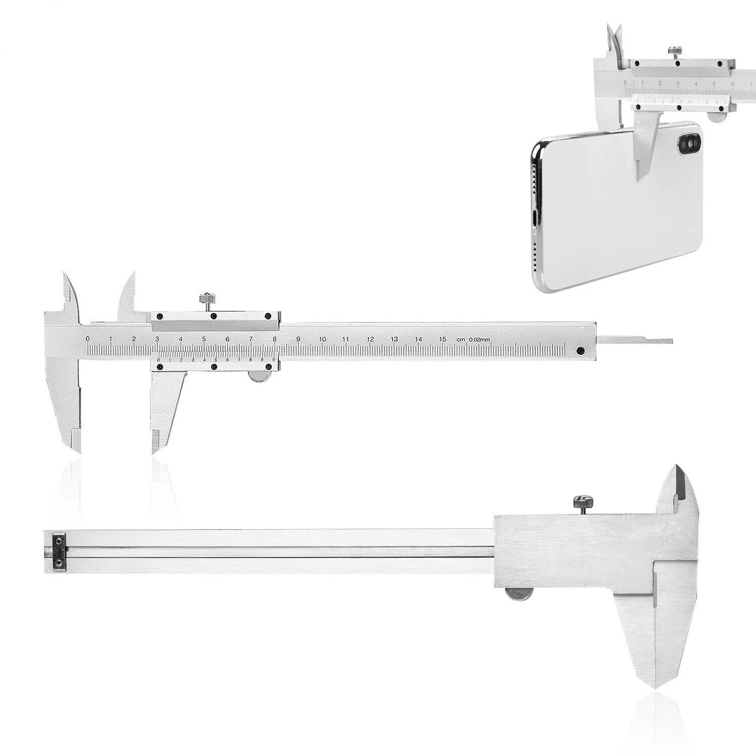 0-150mm Vernier Caliper 0.02mm - Workshop Tools Engineering ulasan dan harga