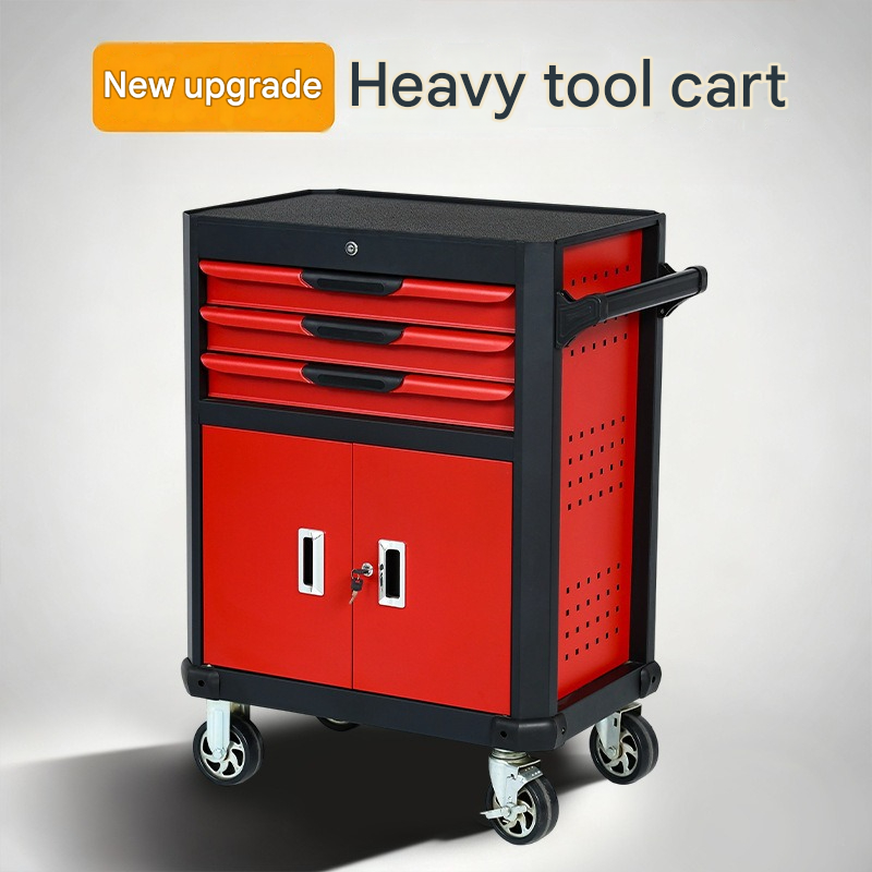 Heavy Duty Multi Drawer Tool T - Workshop Tools Trolley ulasan dan harga