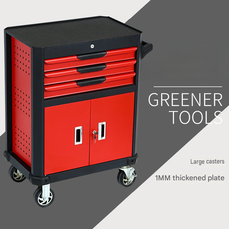 Heavy Duty Multi Drawer Tool T - Workshop Tools Trolley ulasan dan harga