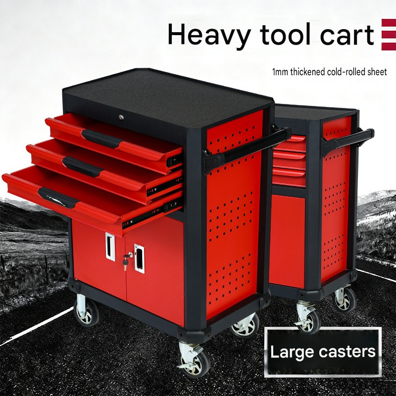 Heavy Duty Multi Drawer Tool T - Workshop Tools Trolley ulasan dan harga