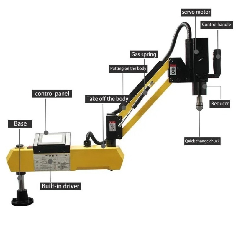 Metal Tapping Machine MR-16 M3 - Workshop Tools Engineering ulasan dan harga
