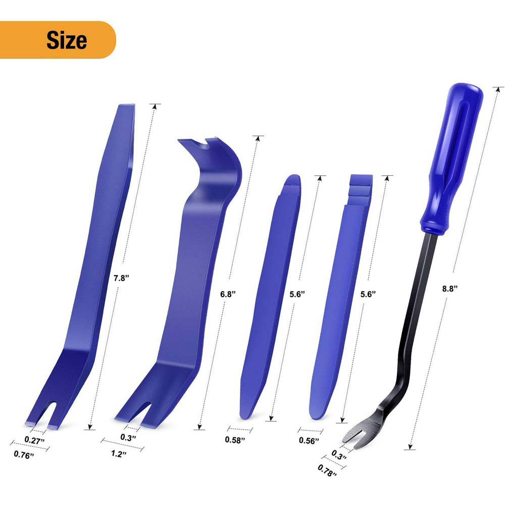 5/6PCS Auto Trim Removal Tool  - Workshop Tools Sale ulasan dan harga