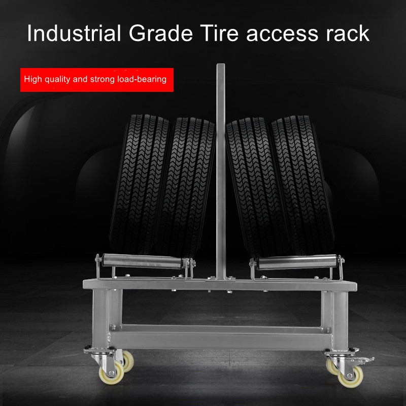 Auto workshop mobile tire rack - Workshop Tools Store ulasan dan harga