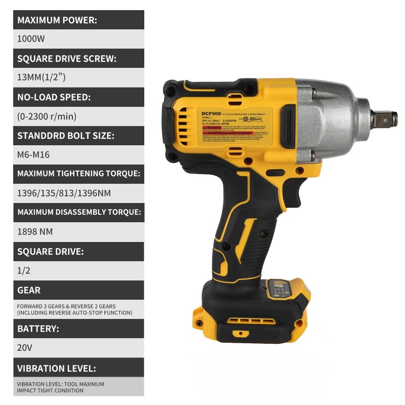 High Torque Cordless Impact Wr - Workshop Tools Automotive ulasan dan harga